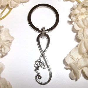 Keychain Keyring Key Chain Ring Holder Infinity Symbol Love Gift Idea NWT C326